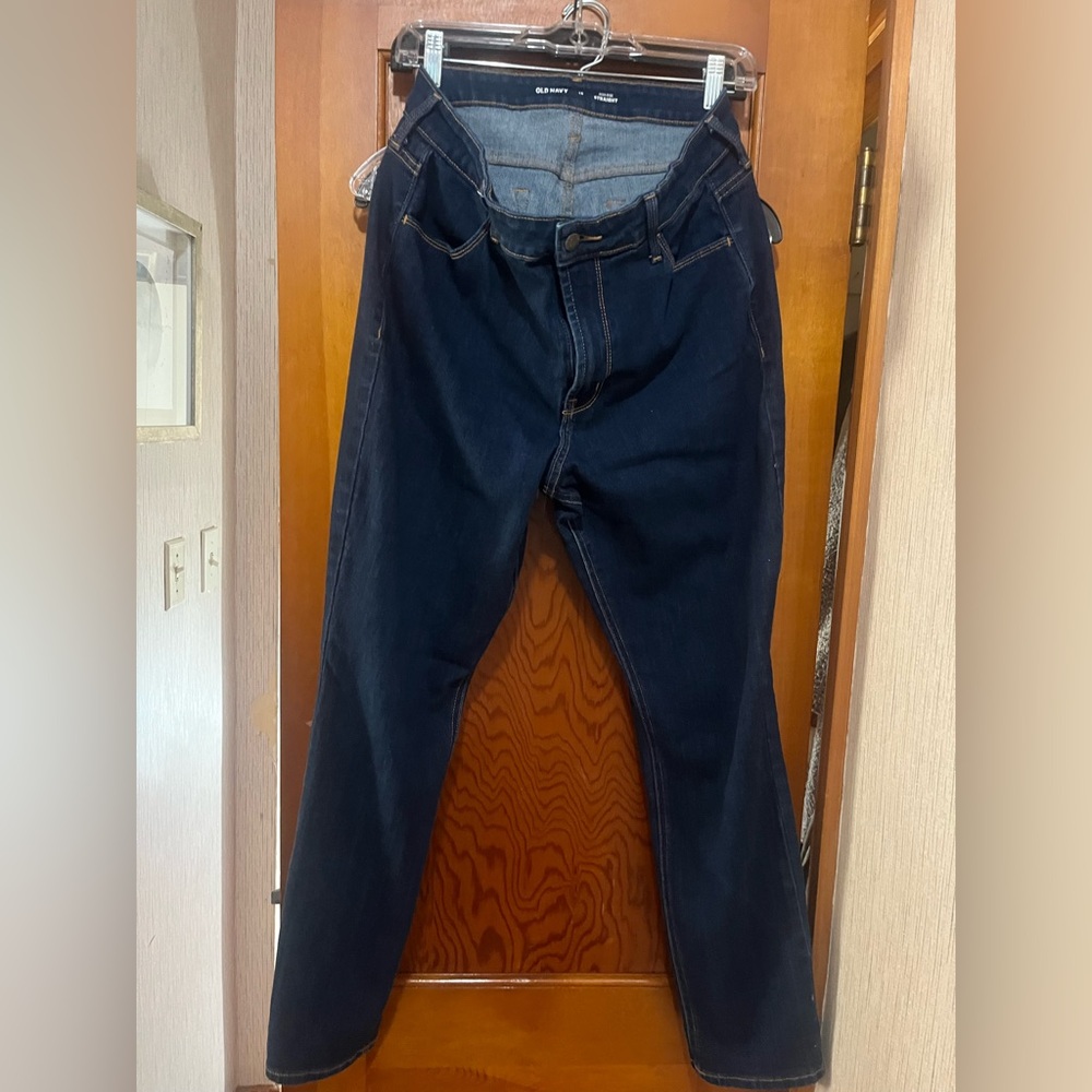 Old Navy Blue Denim High-Rise Jeans